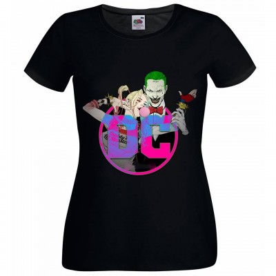 Дамска тениска на THE JOKER & HARLEY QUINN - DC